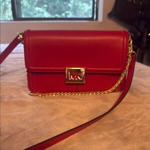 Michael Kors Red Crossbody Bag